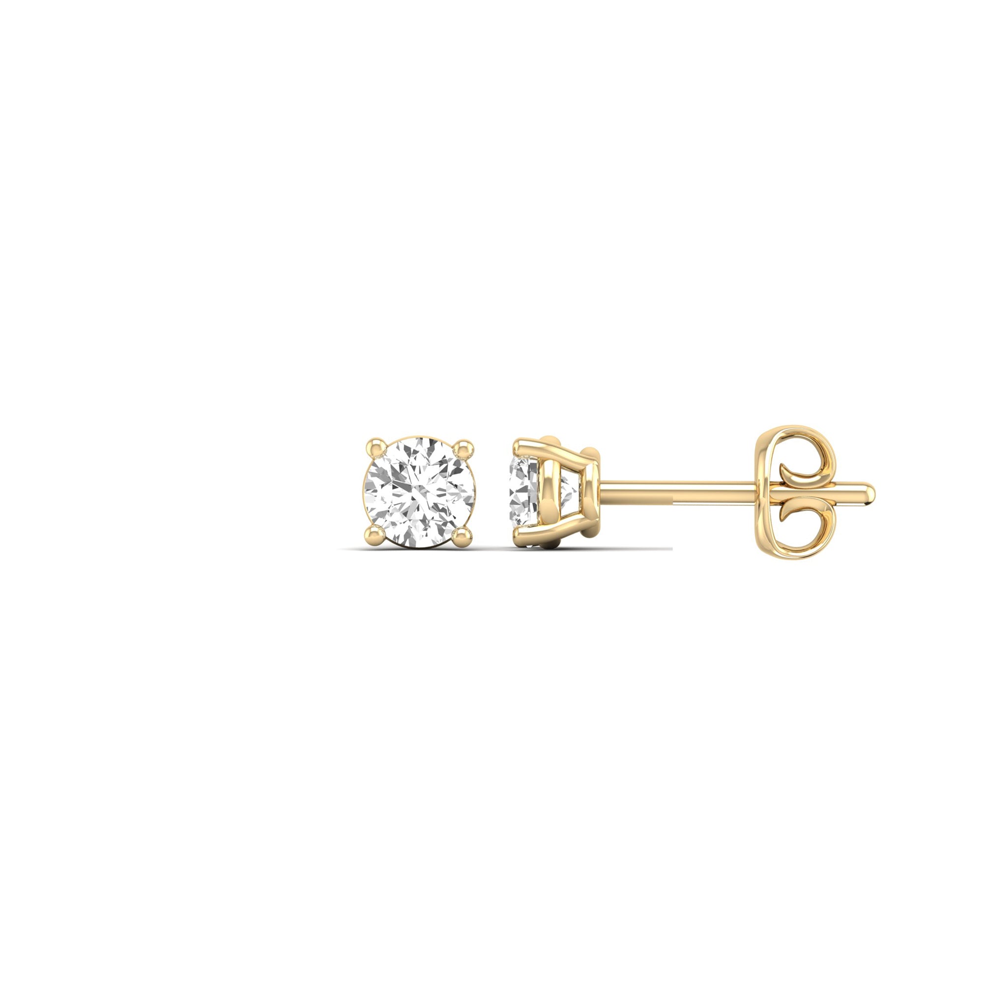 14K Yellow Gold - 0.50