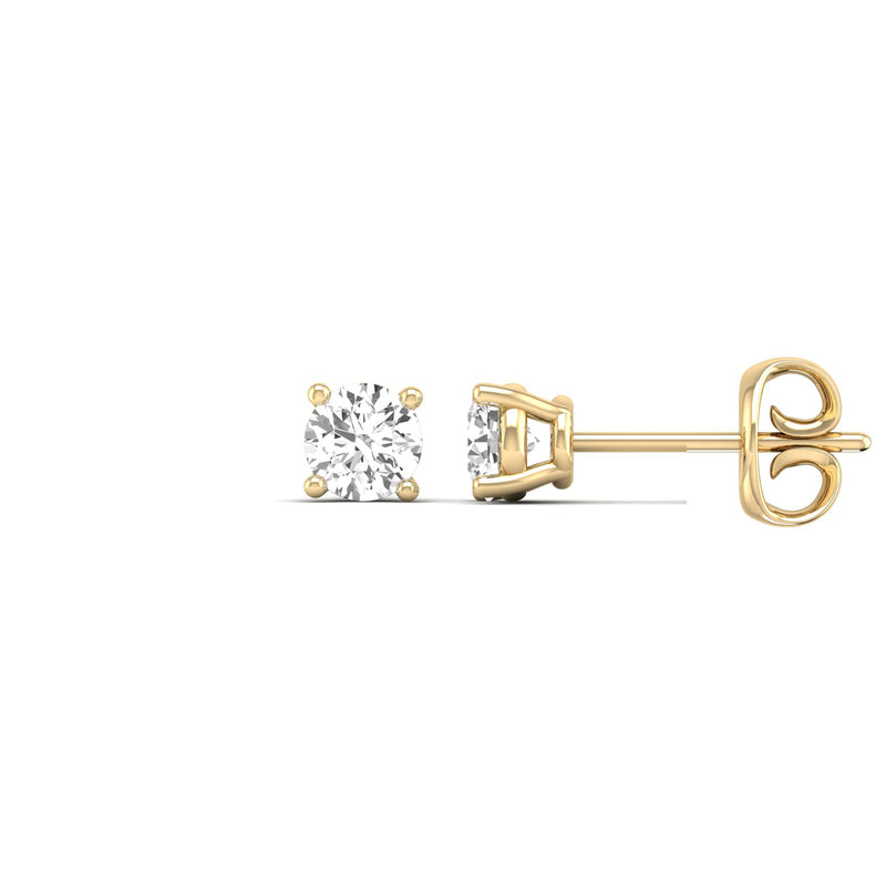 14K Yellow Gold - 0.75