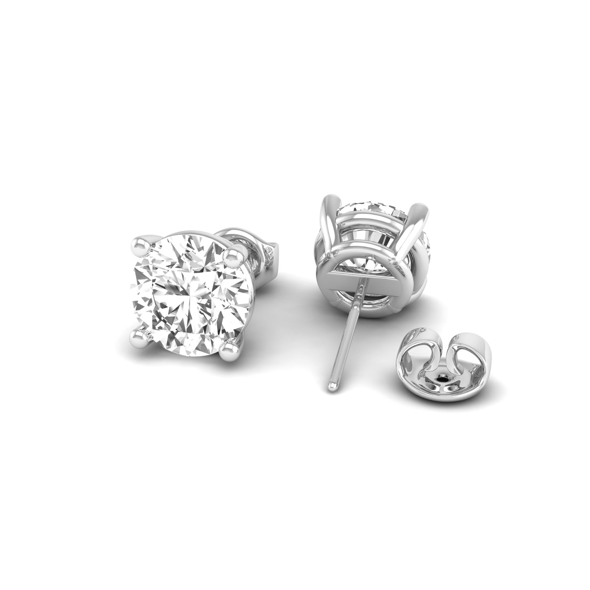 14K White Gold - 4.00