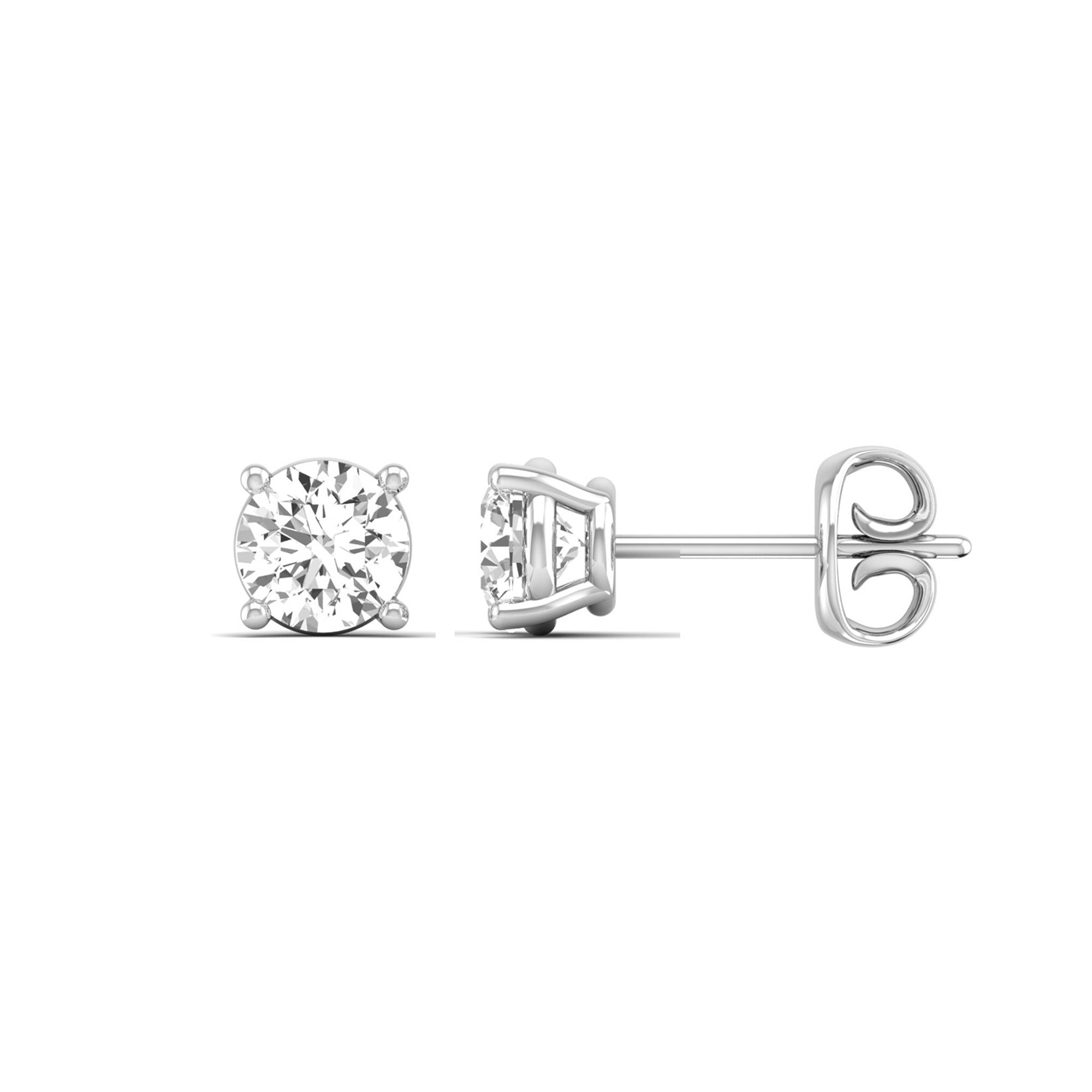 14K White Gold - 1.00