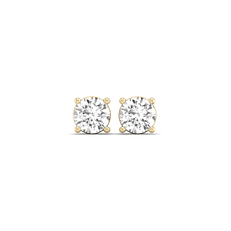 14K Yellow Gold - 1.00