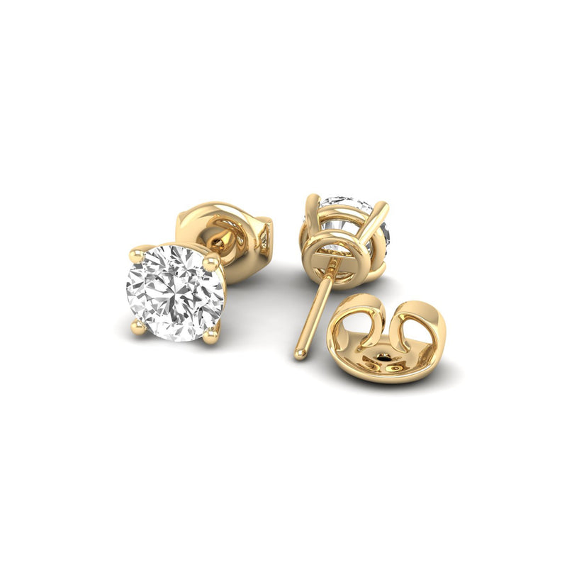 14K Yellow Gold - 1.00