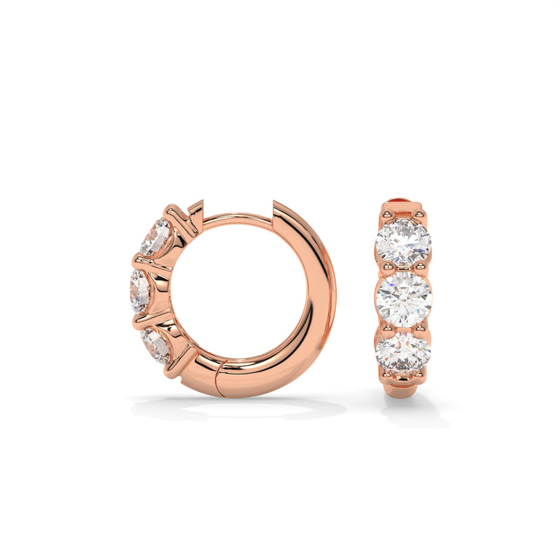 14K Rose Gold - 1.50