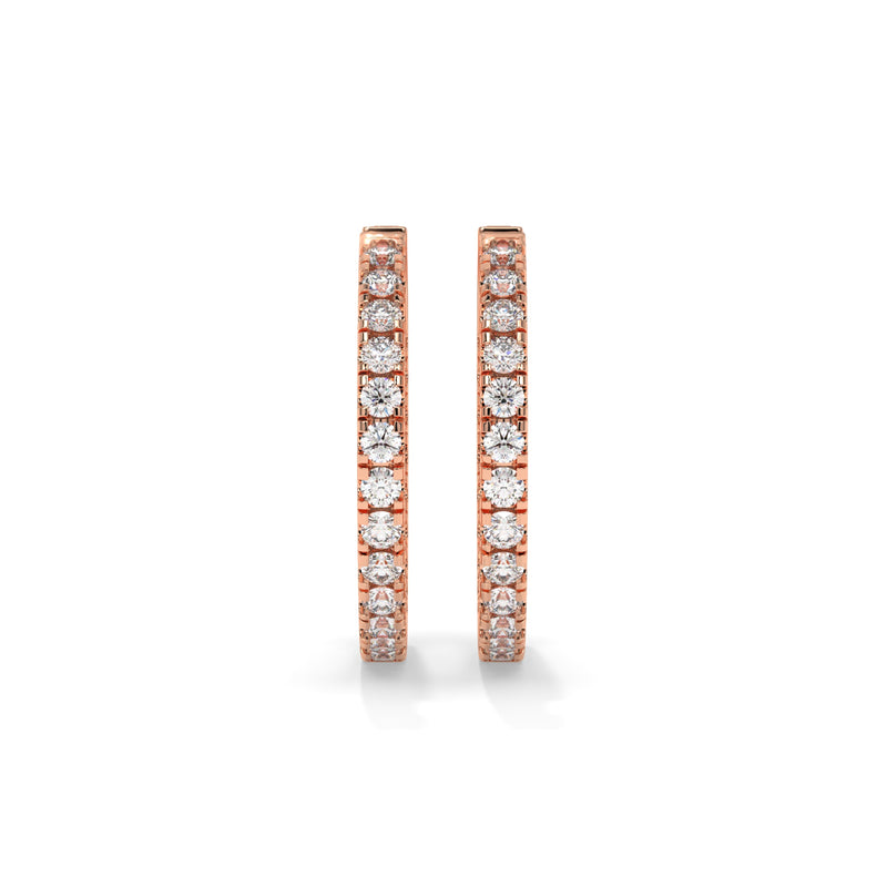 14K Rose Gold - 2.00