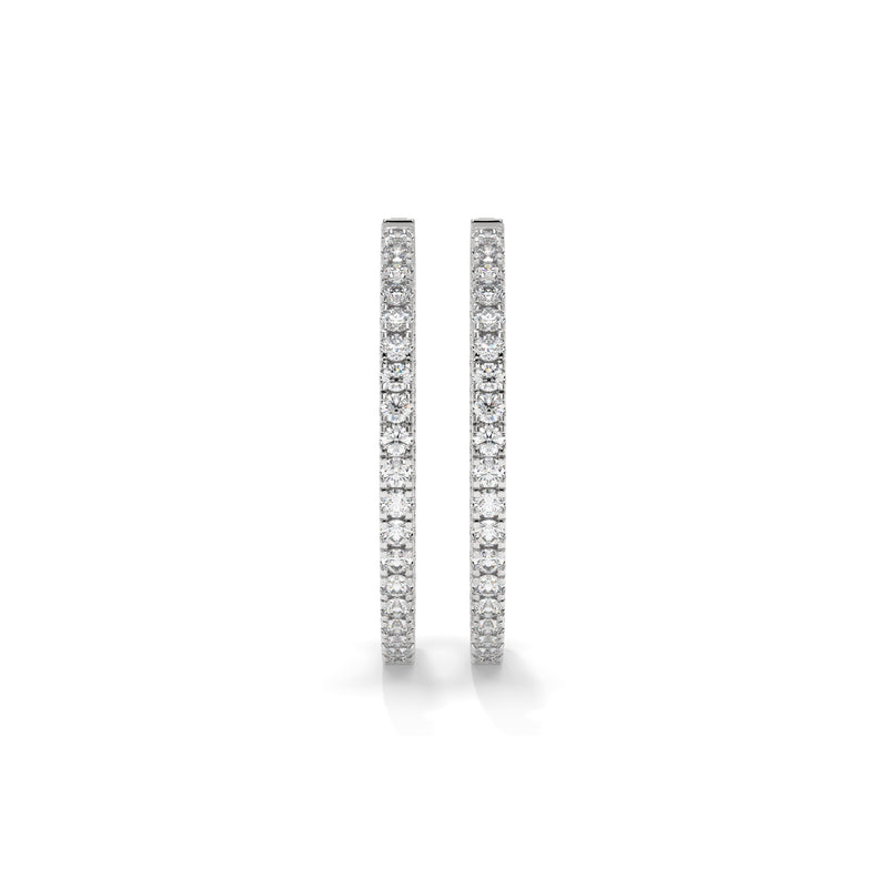 14K White Gold - 3.00