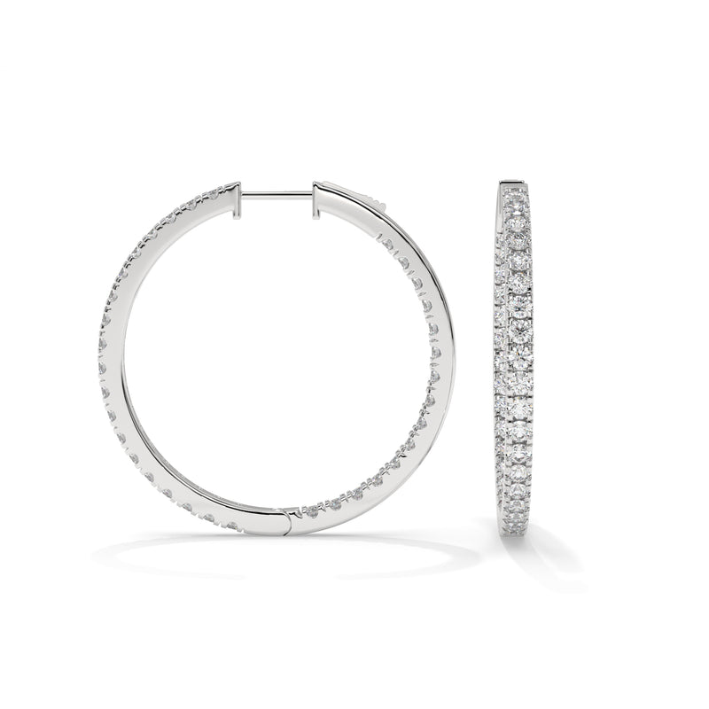 14K White Gold - 3.00