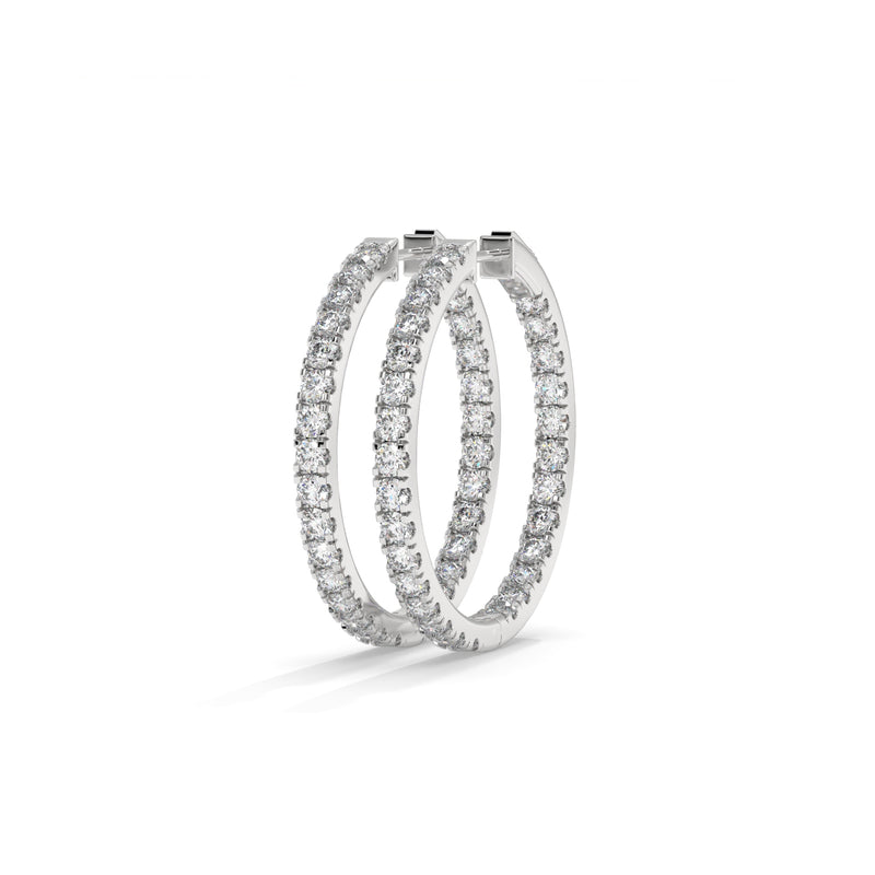 14K White Gold - 5.00