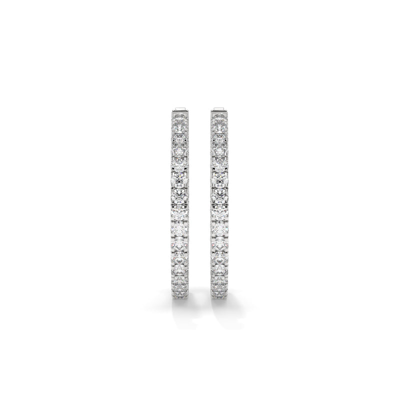 14K White Gold - 5.00