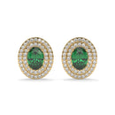 14K Yellow Gold - Emerald