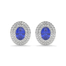 14K White Gold - Sapphire