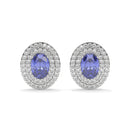 14K White Gold - Tanzanite
