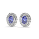 14K White Gold - Tanzanite