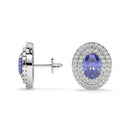 14K White Gold - Tanzanite