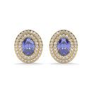 14K Yellow Gold - Tanzanite