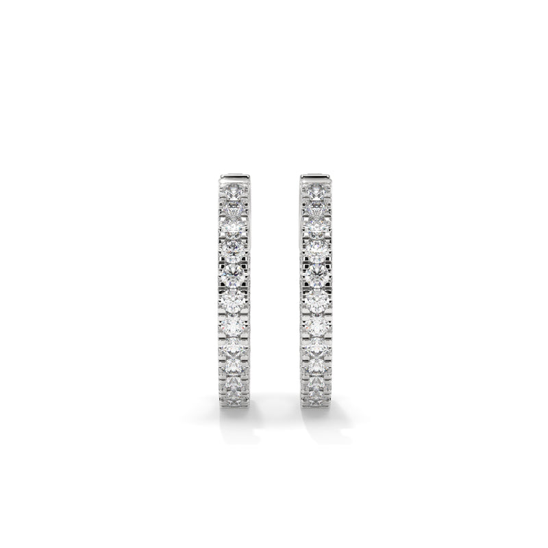 14K White Gold - 1.00