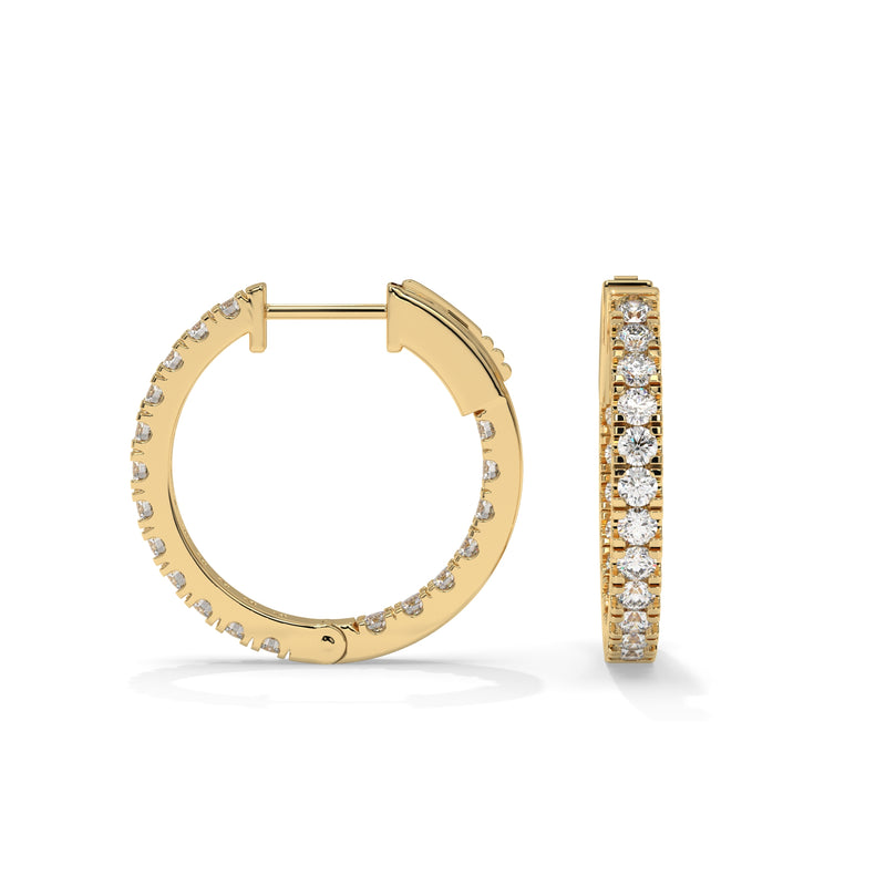 14K Yellow Gold - 1.00