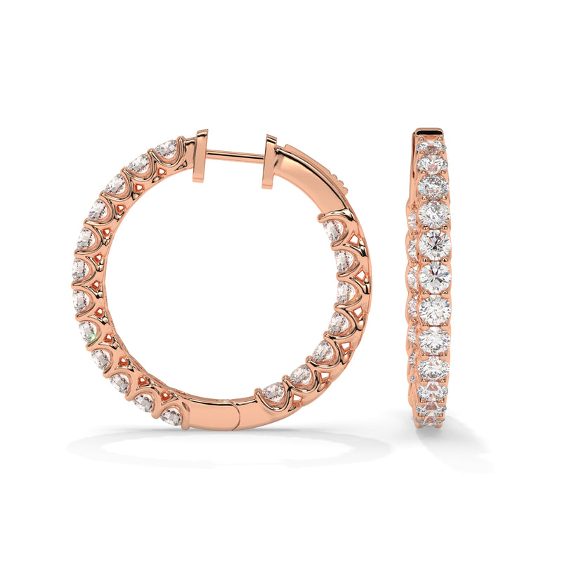 14K Rose Gold - 4.00