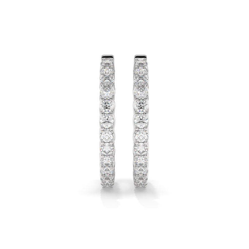 14K White Gold - 4.00