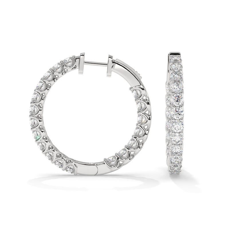 14K White Gold - 4.00