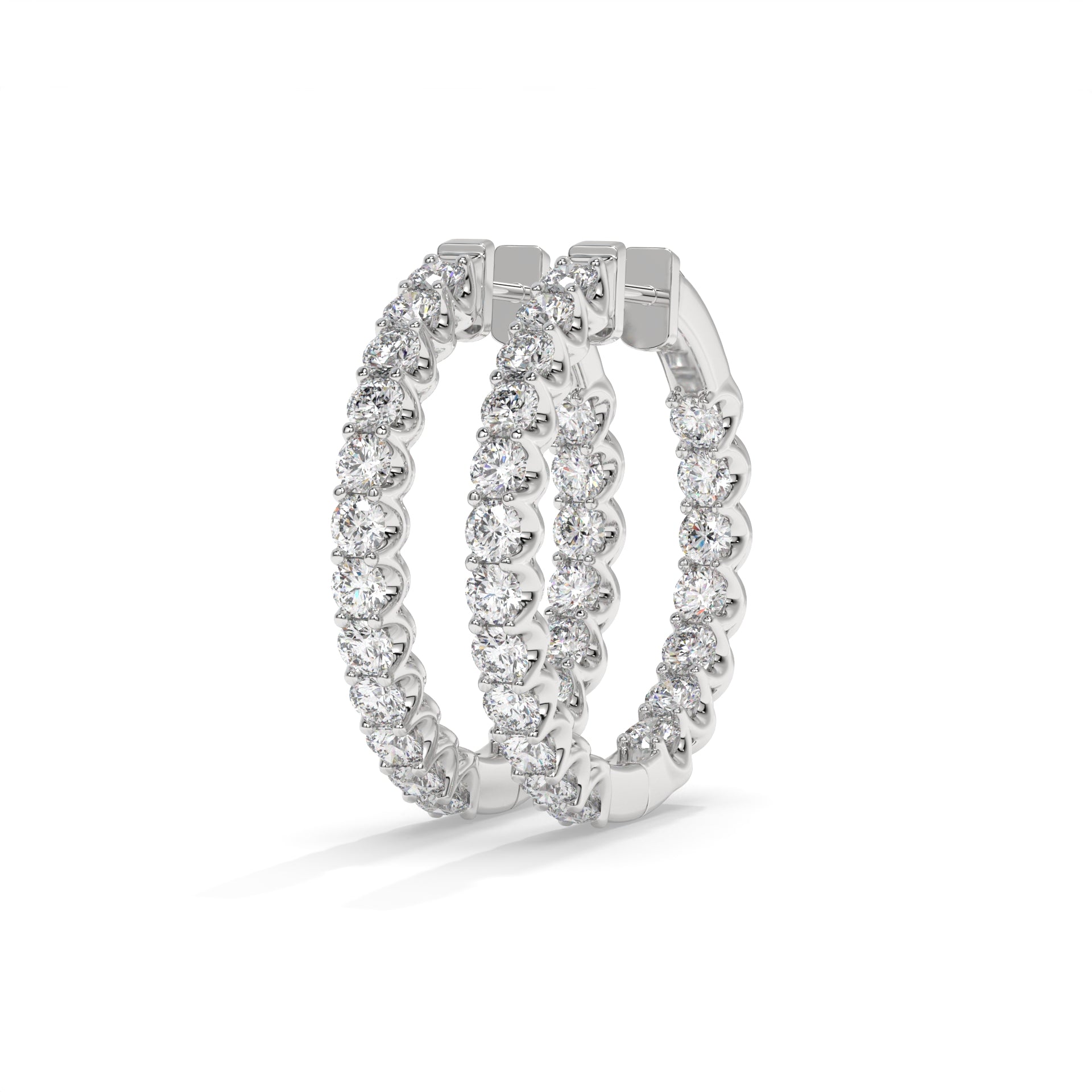 14K White Gold - 4.00