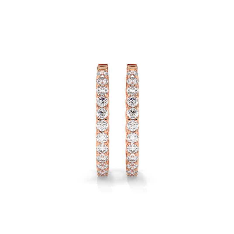 14K Rose Gold - 3.00
