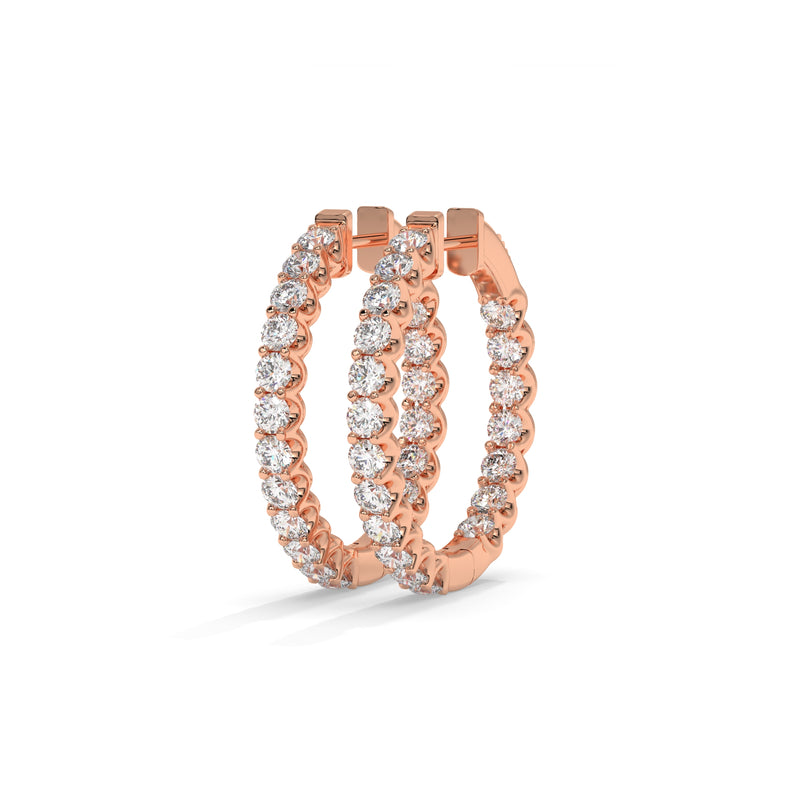 14K Rose Gold - 3.00