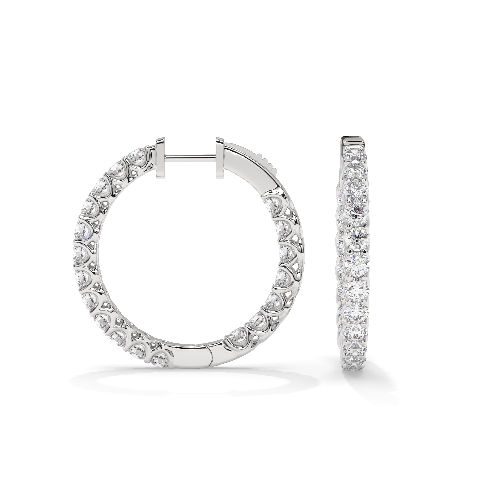 14K White Gold - 3.00