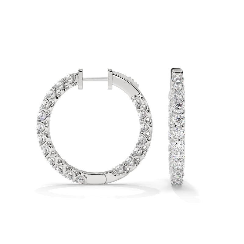 14K White Gold - 3.00