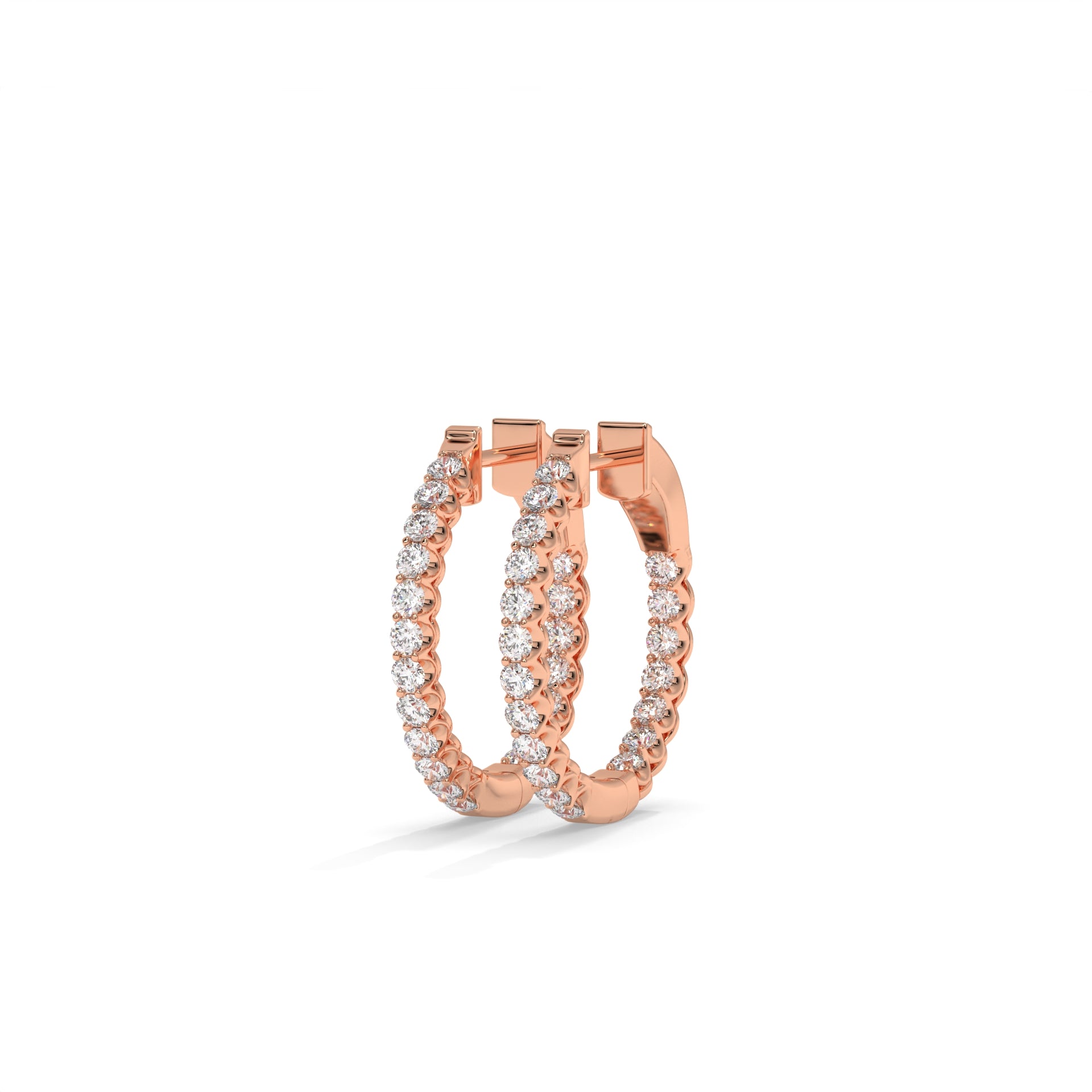14K Rose Gold - 1.00