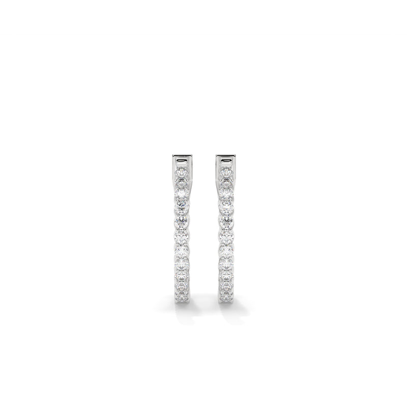 14K White Gold - 1.00