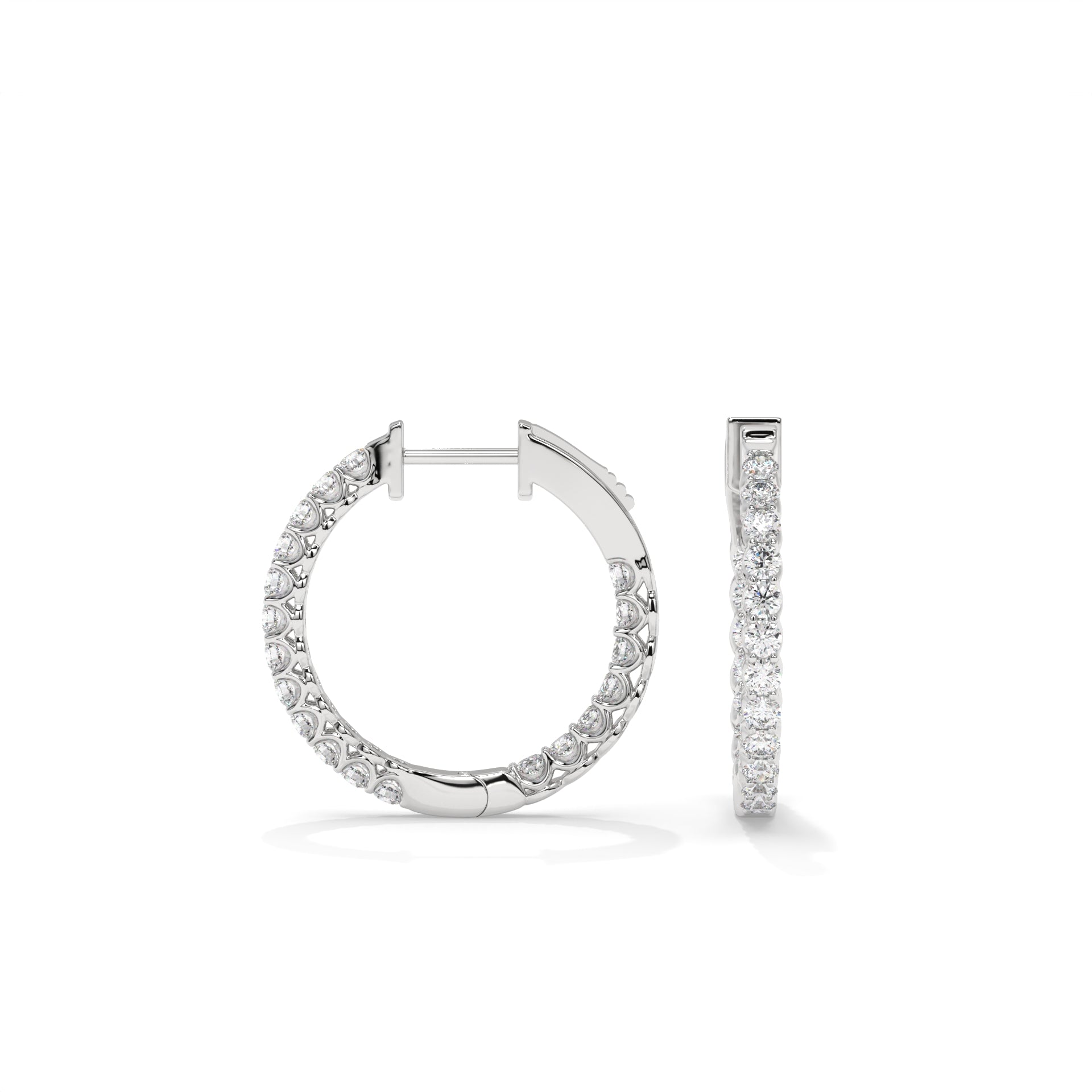 14K White Gold - 1.00