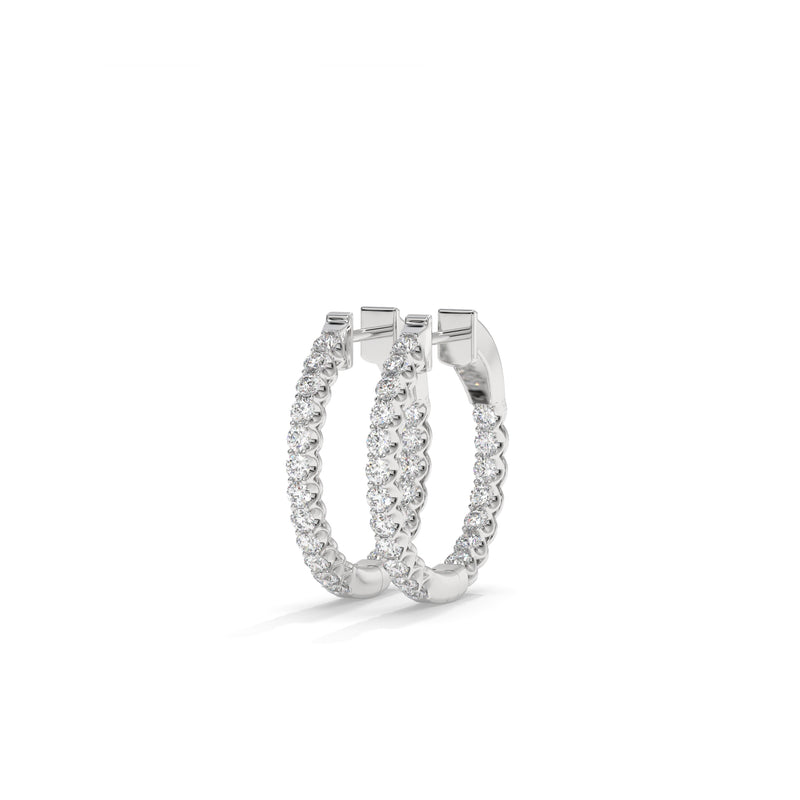 14K White Gold - 1.00