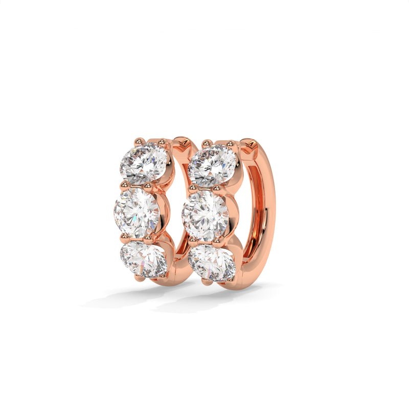 14K Rose Gold - 3.00