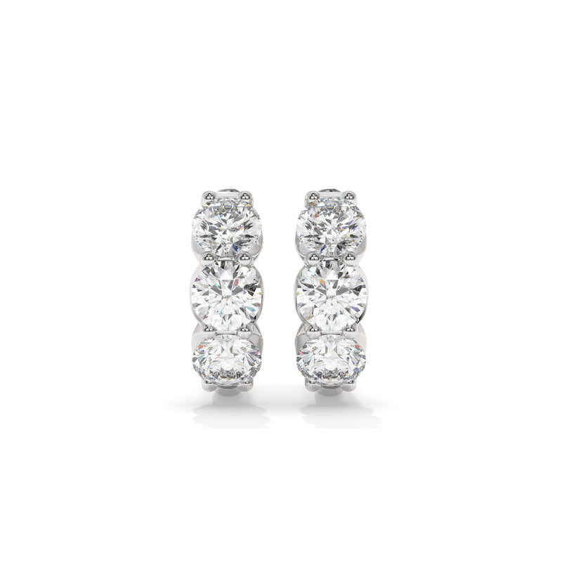 14K White Gold - 3.00