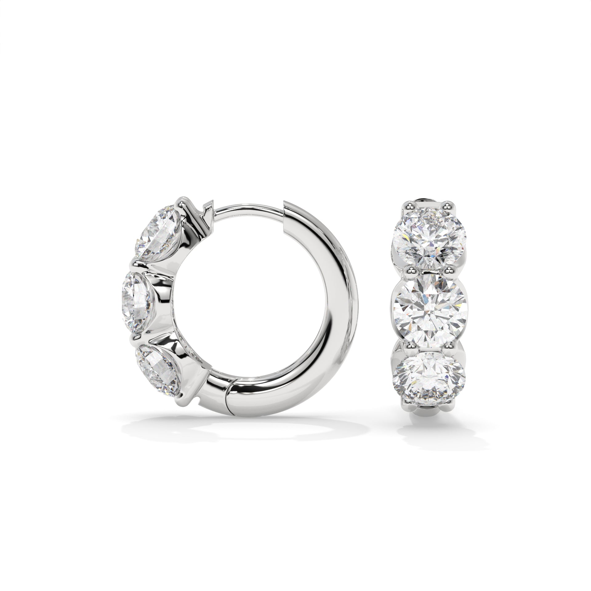 14K White Gold - 3.00