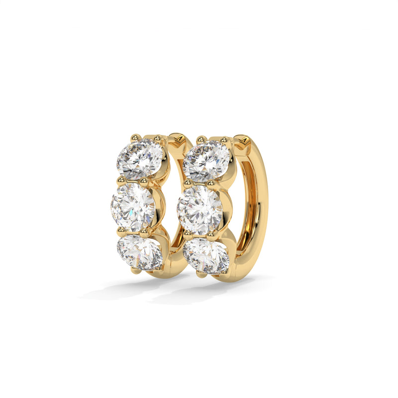 14K Yellow Gold - 3.00