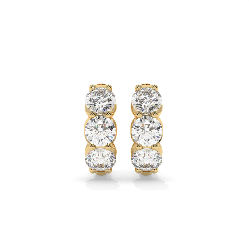 14K Yellow Gold - 3.00