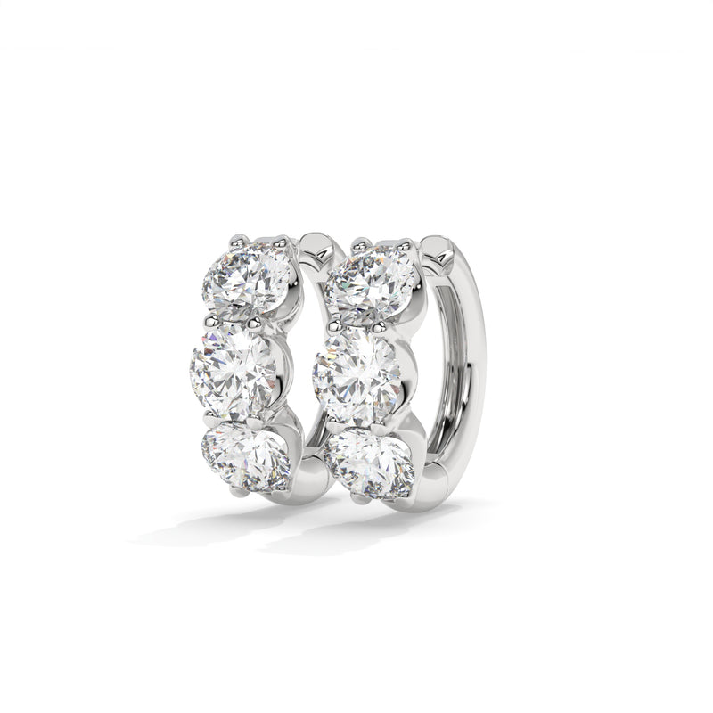 14K White Gold - 5.00