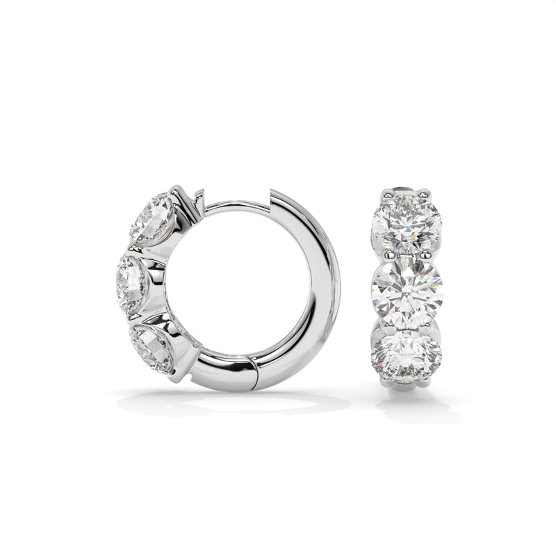 14K White Gold - 5.00