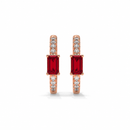14K Rose Gold - Ruby