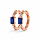 14K Rose Gold - Sapphire
