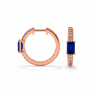 14K Rose Gold - Sapphire