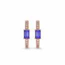 14K Rose Gold - Tanzanite