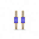 14K Yellow Gold - Tanzanite