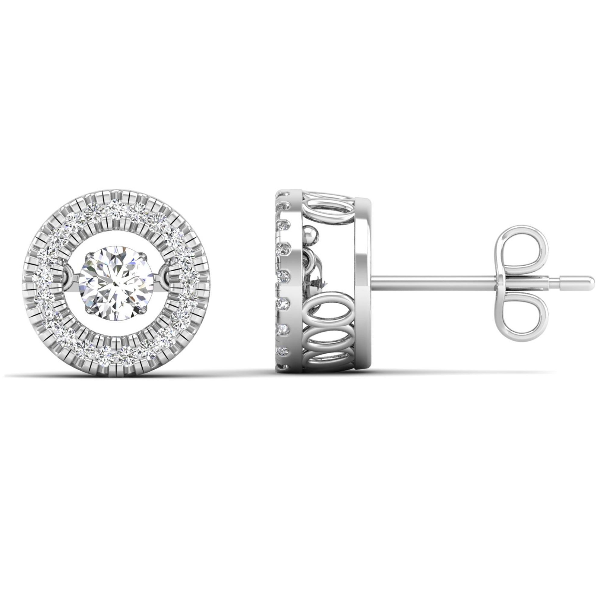 14K White Gold - Solitaire