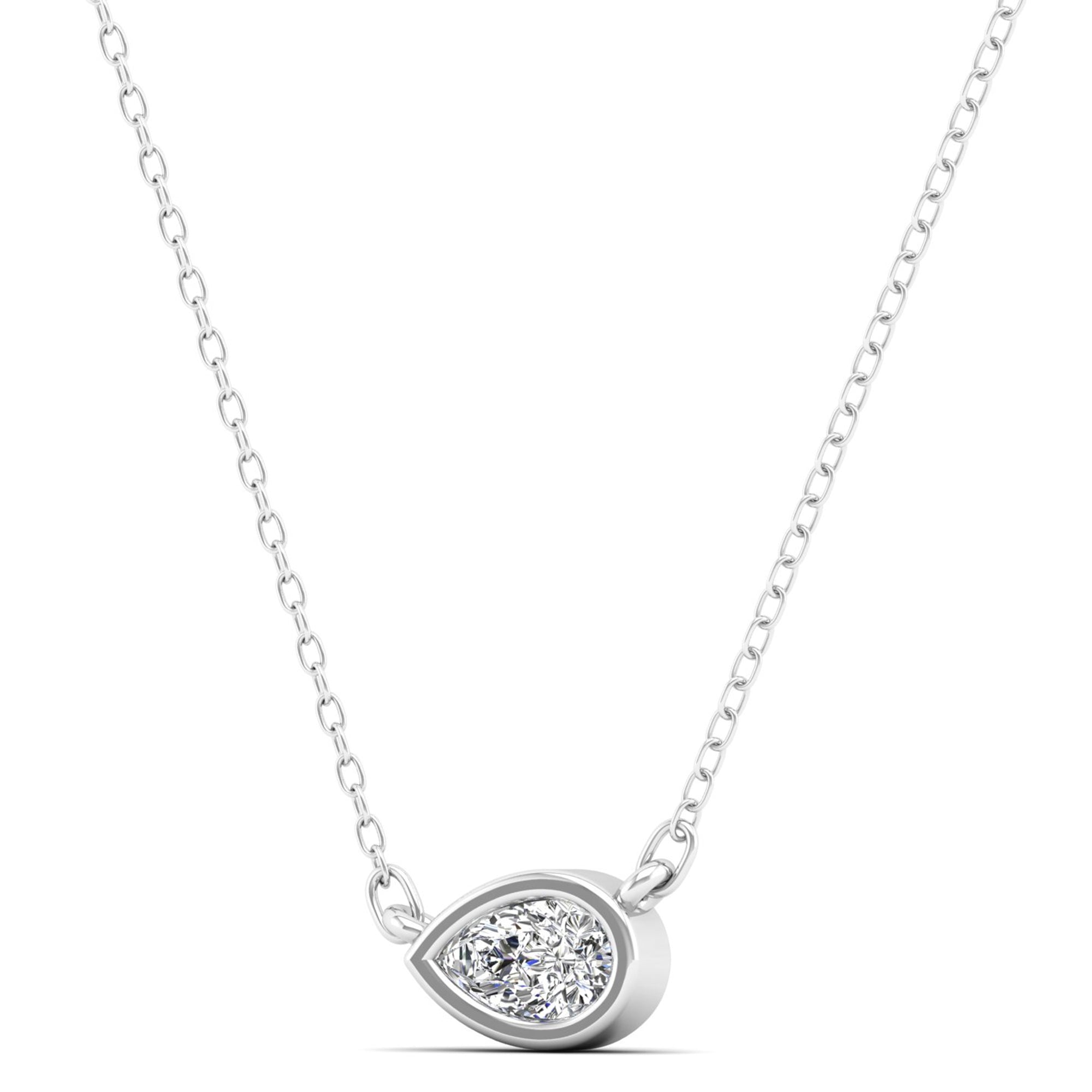 14K White Gold