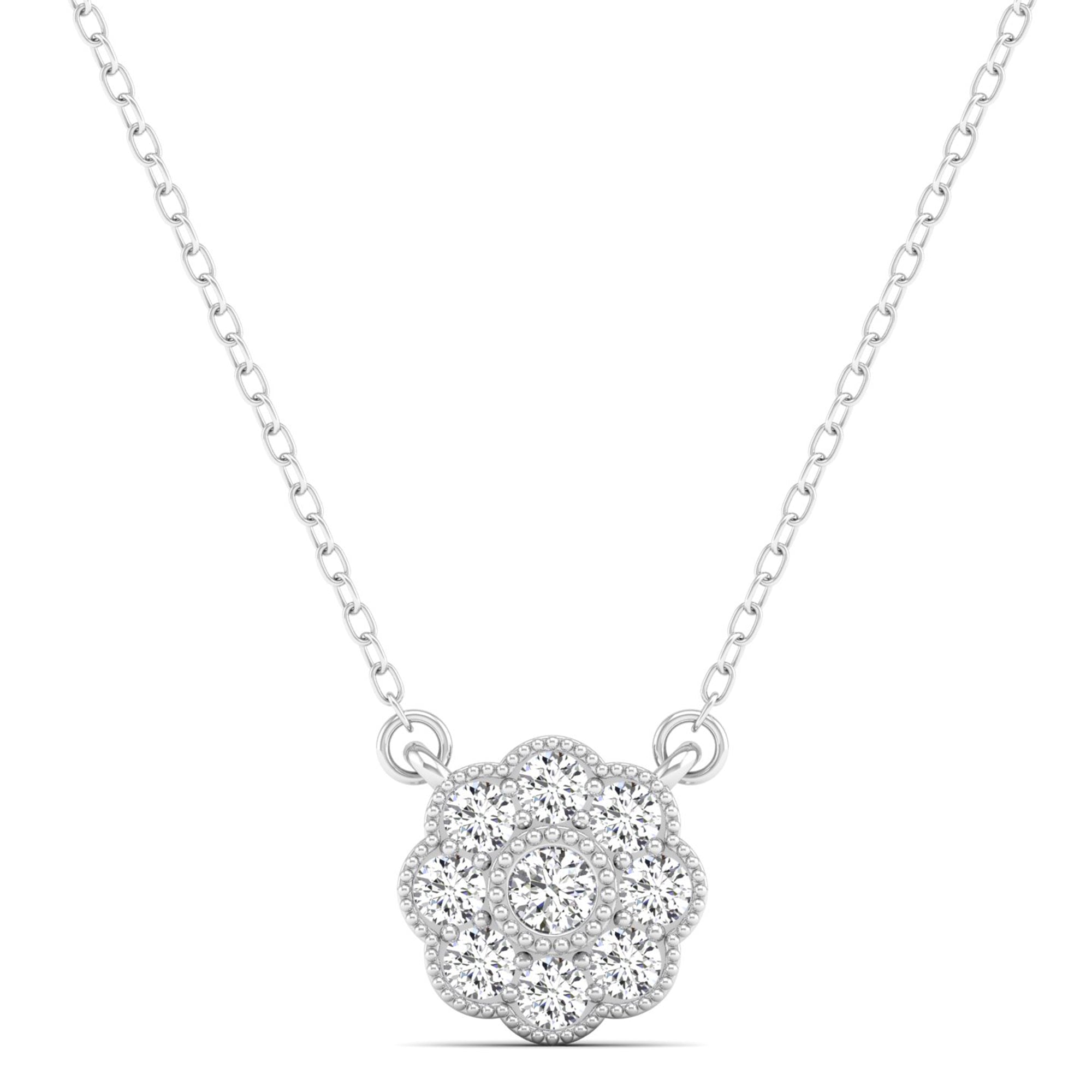 14K White Gold