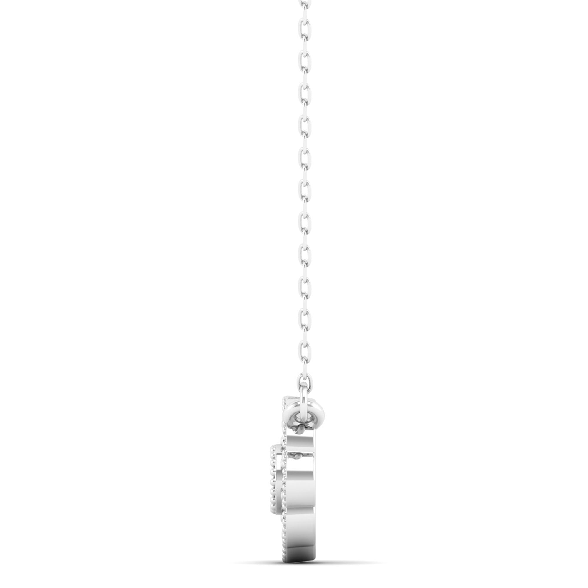 14K White Gold