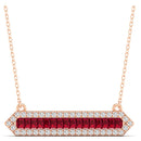 14K Rose Gold - Ruby