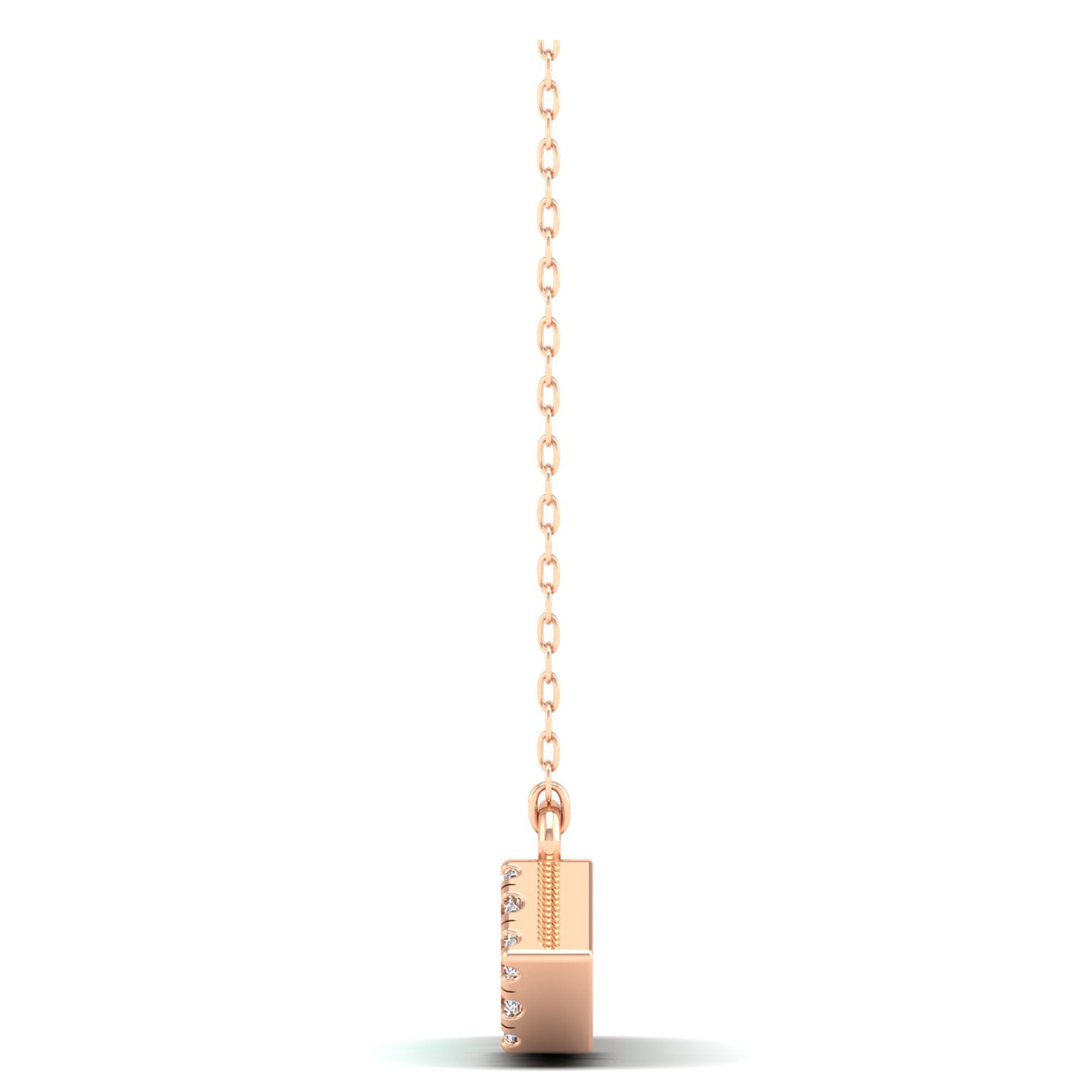 14K Rose Gold - Ruby